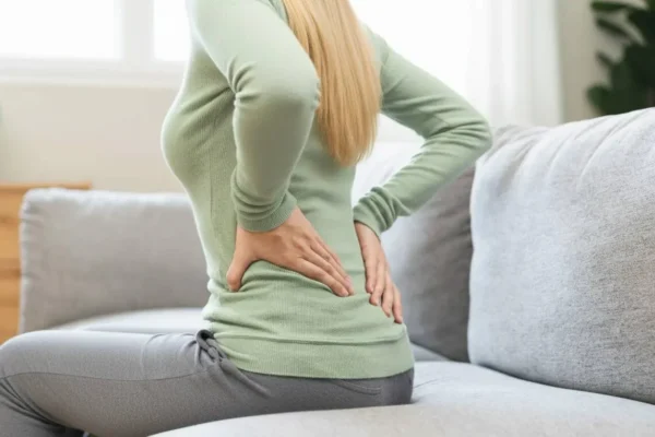 Dolor lumbar y cadera irradiado a las piernas